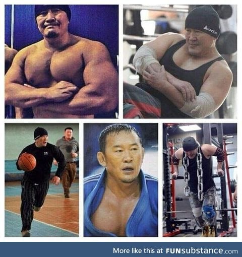 The new President of Mongolia, Tsakhiagiin Elbegdorj