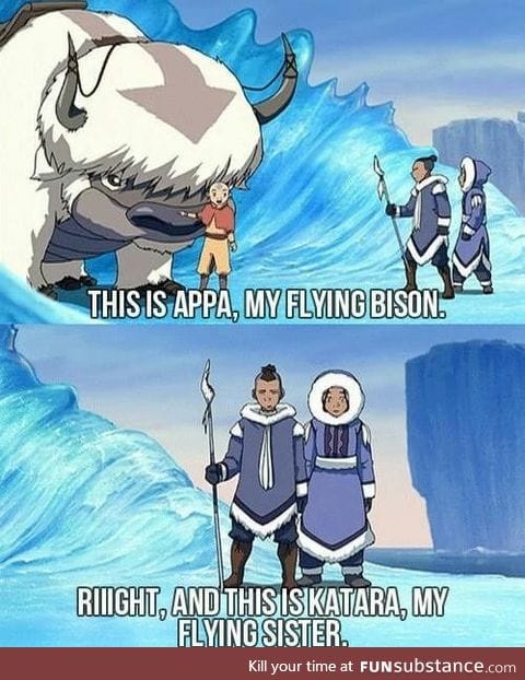 Sokka's sarcasm on point