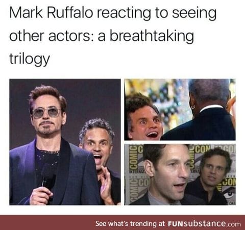 Mark Ruffalo is meme quality