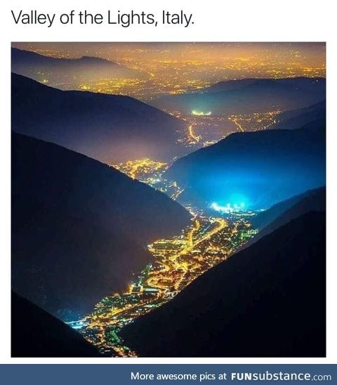 Valley of lights
