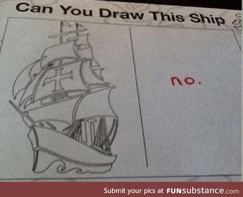 He did answer the question
