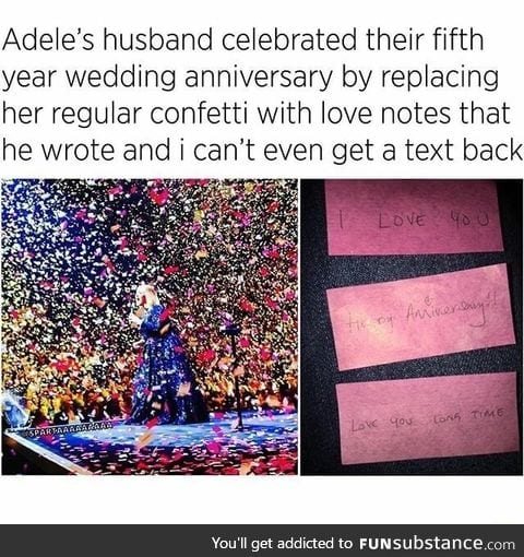 Adele's husband is the most romantic
