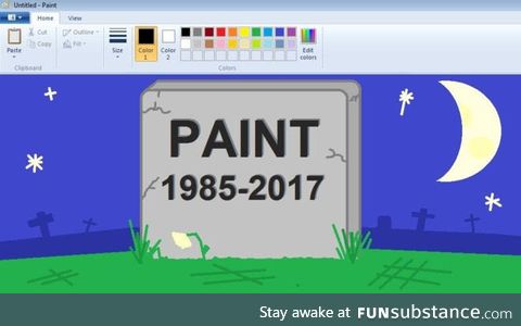 Microsoft just announced it will stop updating MS paint