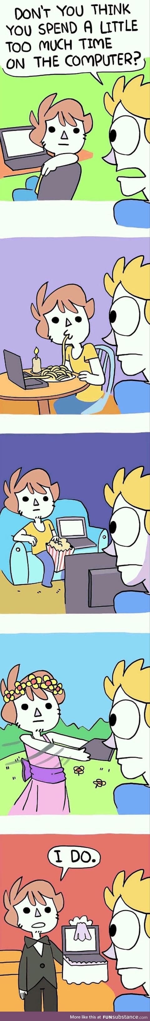 Computer is life