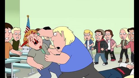 Family Guy has gone full Kingsman