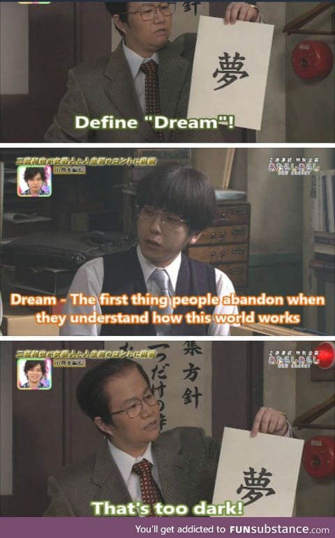 Dream: A false reality that will never happen