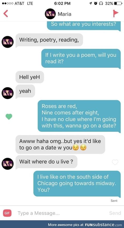 Move her with poems