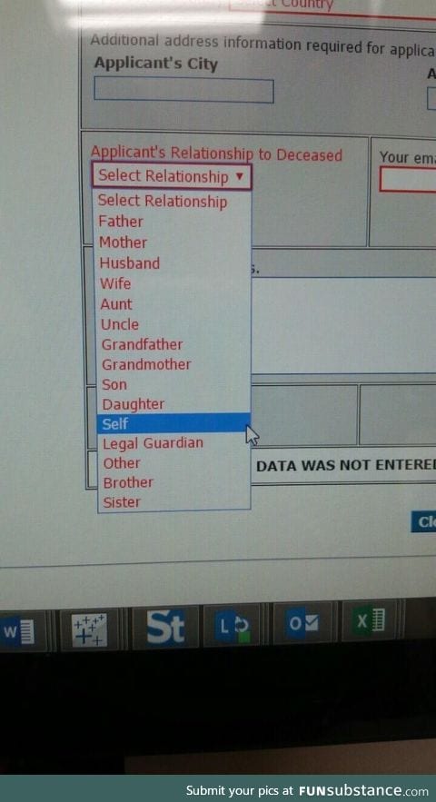 Applying for a death certificate online