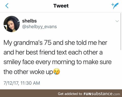 I'm not crying! You're crying