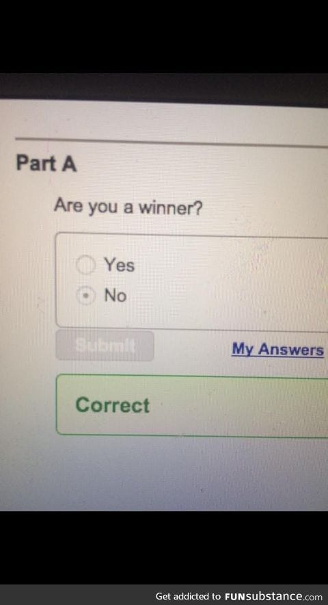 My online physics homework knows me too well