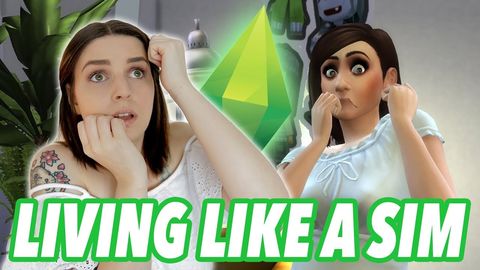 Girl lives like a Sims for 24 hours