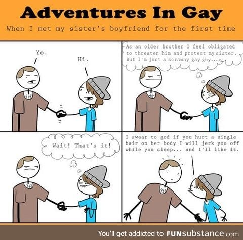 Life hacks for threatening people if you're gay