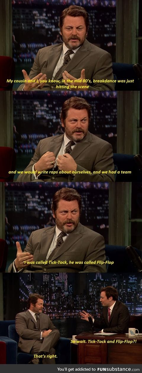 Nick Offerman is full of surprises