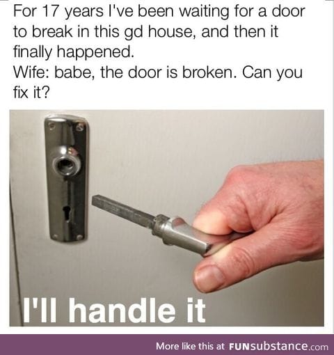 A door of opportunity opened
