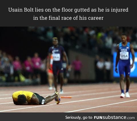 Usain Bolt last race