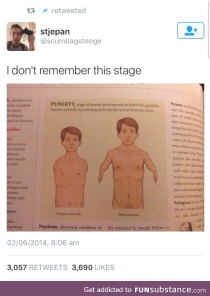 After overdosing on memes, you unlock the ultimate stage of puberty: