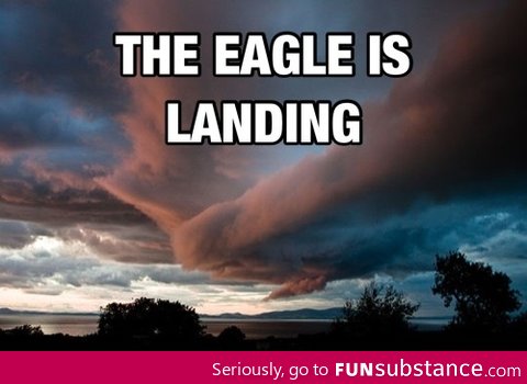 Most Murican' clouds ever