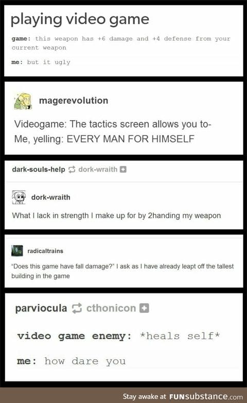 Gotta love gamers