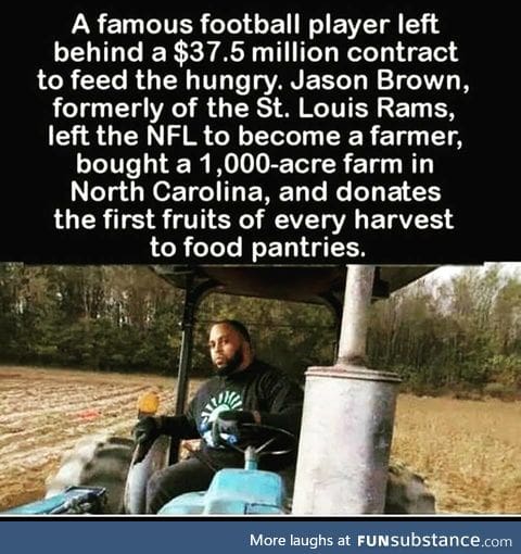 Or he could have donated $37million in food once he got the contract. 