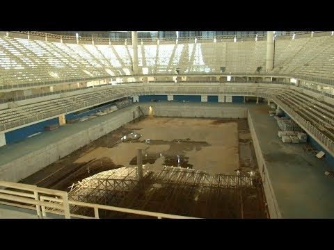 Rio Olympics were only a year ago, but the venues look like they've been deserted for ages