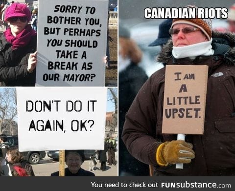 Canadian riots