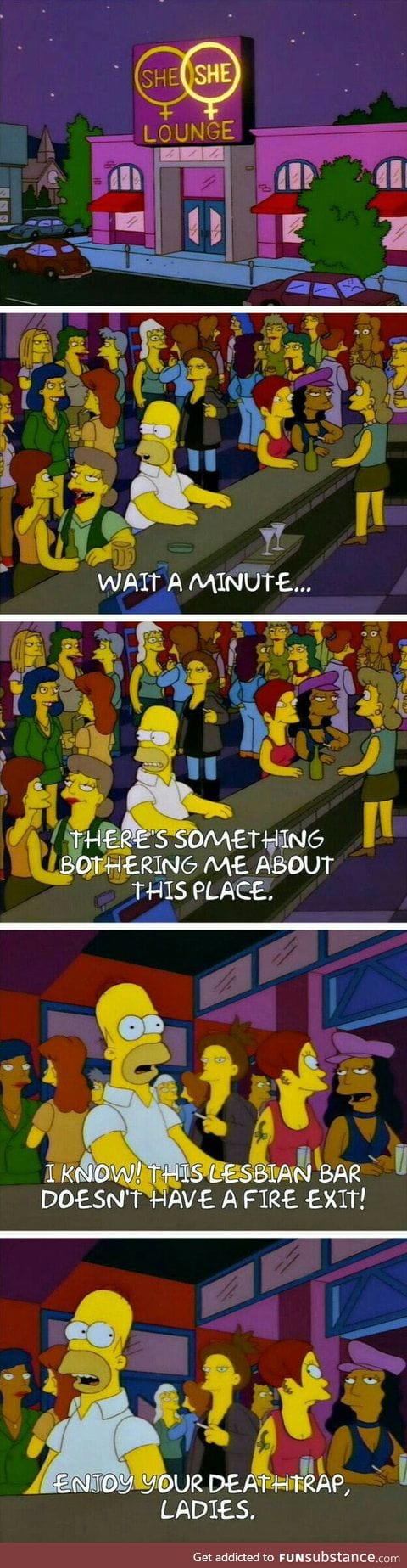 Simpson Meme scene