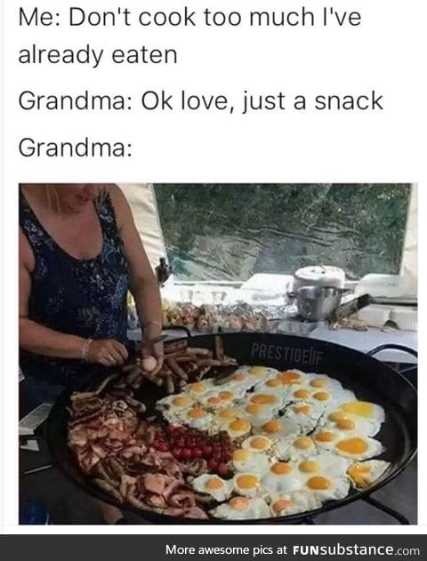 Oh Grandma, you're so silly