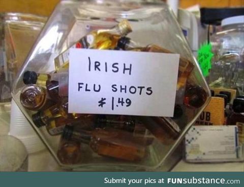 Flu season is right around the corner. Drink up.