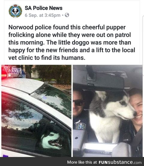 Police is cool