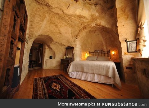 House in a cave
