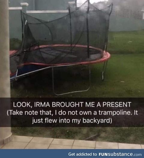 Not all hurricanes are bad, don't let the actions of one bad hurricane represent all