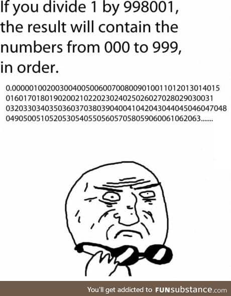 The more you know. .