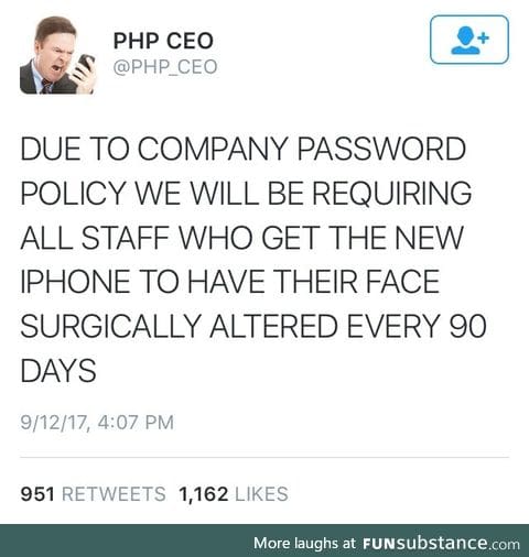 Your password will expire soon