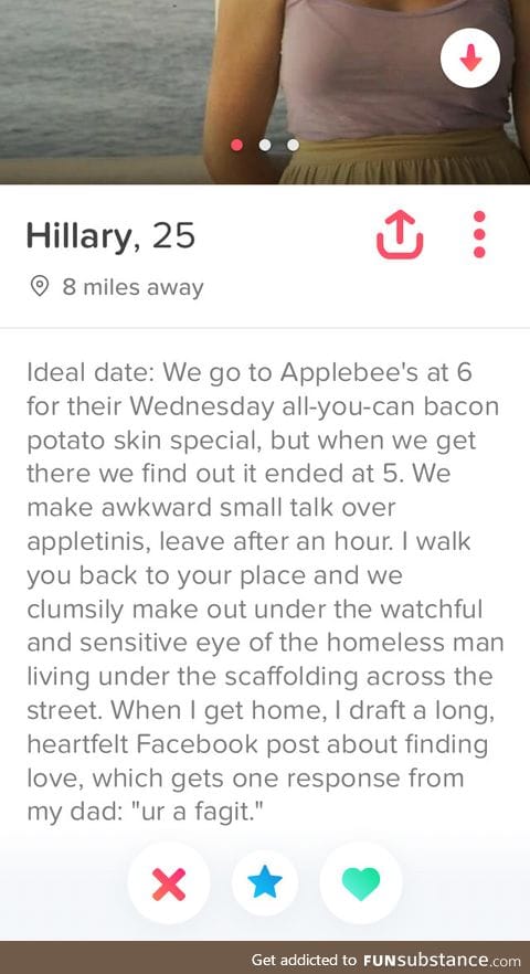 My dream date too, girl