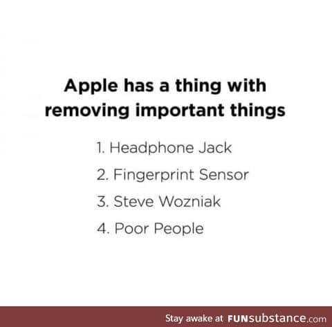 Why Apple?!