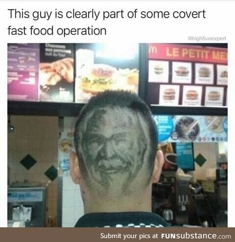 He's a spy