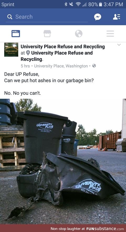 Love when local services actually have a sense of humor