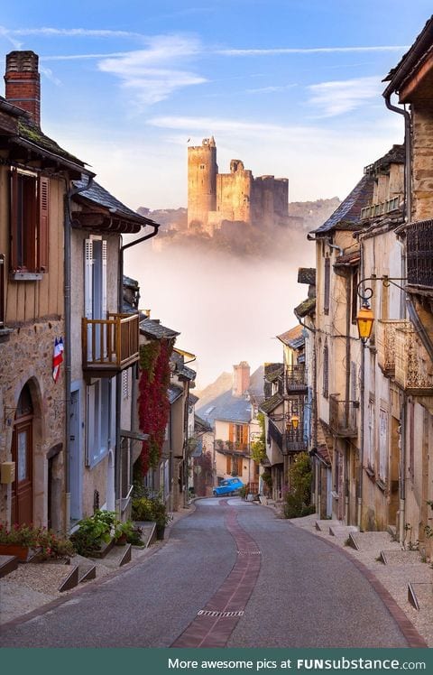 Najac, France - Castle in the Sky
