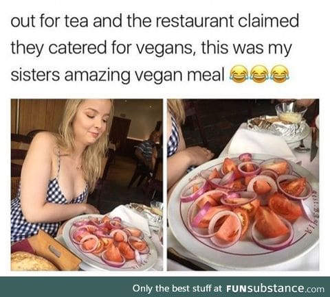 Smack her with celery