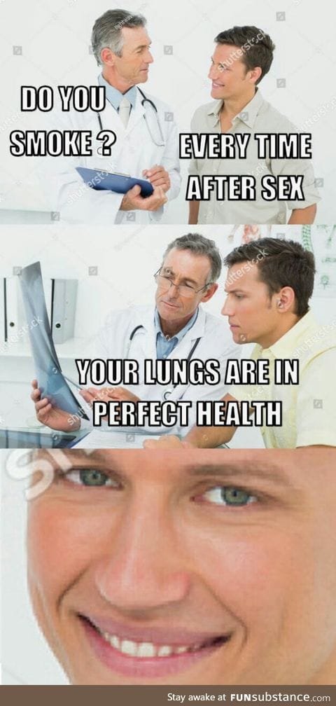 Guess being a virgin is healthy