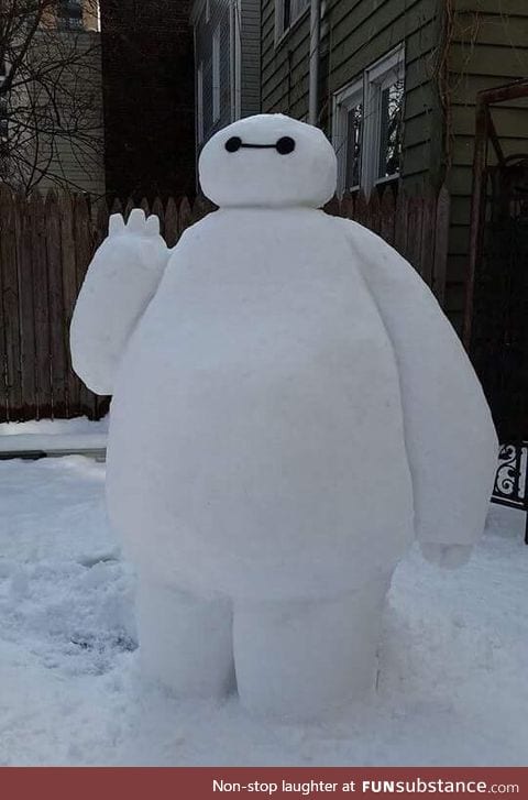 Snow baymax win