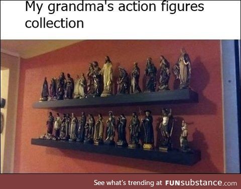 Catholic grandma