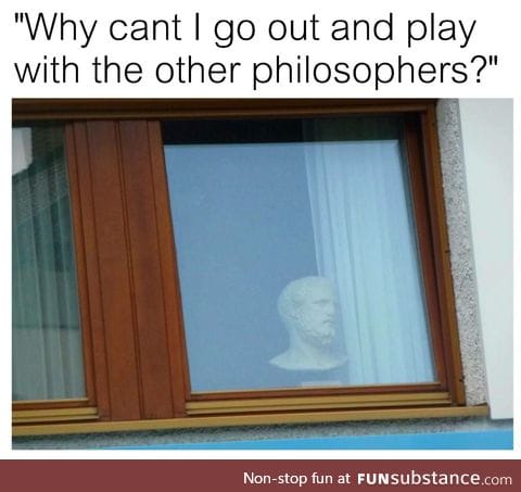 Why can't I, plato?