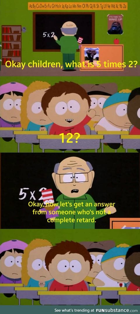 How the first week back in math class feels