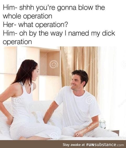 Blow the operation