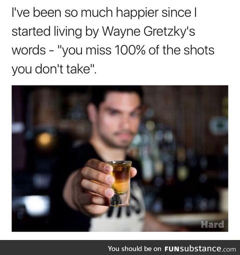 5 shots per night