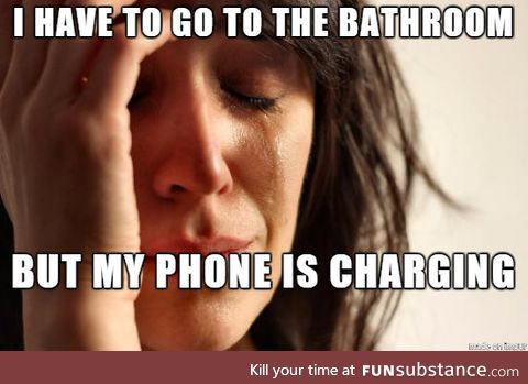 The single worst First World Problem there is