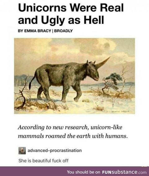 She's a strong independent unicorn that needs no man !
