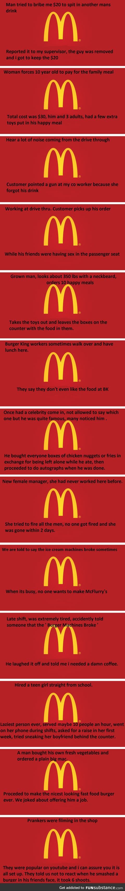 Working At McDonalds