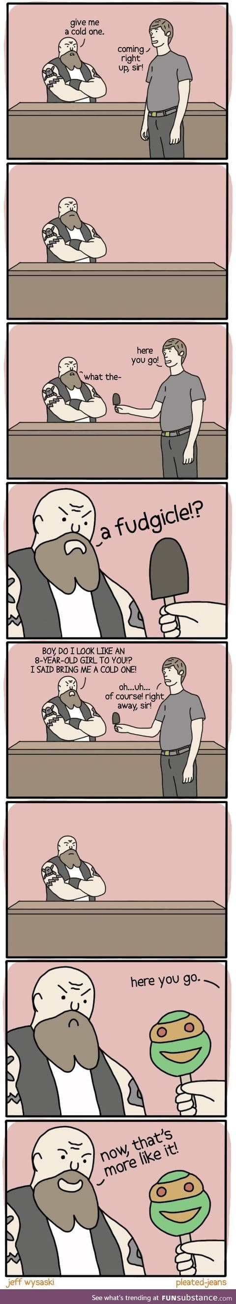Gimmie that batman ice cream